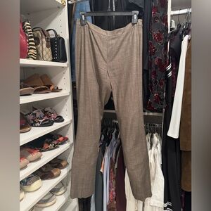 Lafayette 148 New York Tan Women's Dress Pants